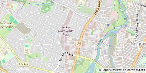 Map of Leicestershire