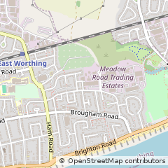 Map of West Sussex