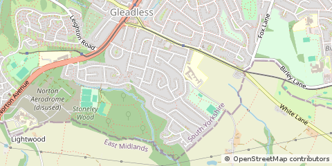Map of Sheffield