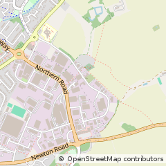 Map of Sudbury, Suffolk