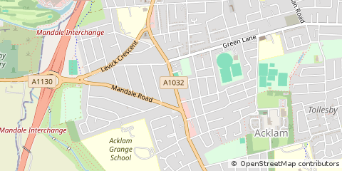 Map of Middlesbrough