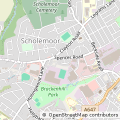 Map of Bradford