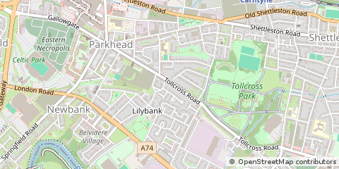 Map of Glasgow