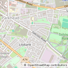 Map of Glasgow