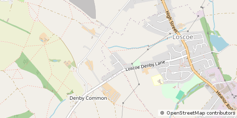 Map of Ripley, Derbyshire