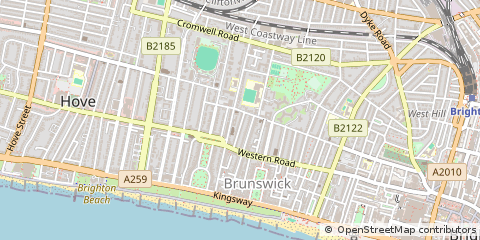 Map of Hove