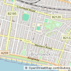 Map of Hove