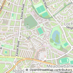 Map of Edinburgh, Midlothian