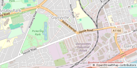 Map of Hull