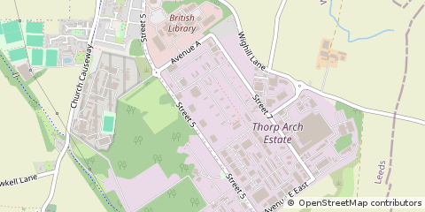 Map of Wetherby, Harrogate
