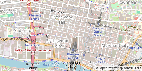 Map of Glasgow
