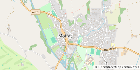 Map of Moffat