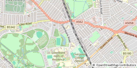 Map of Liverpool