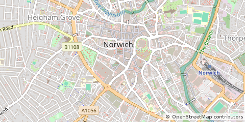 Map of Norwich