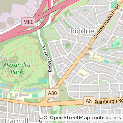 Map of Glasgow
