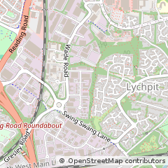 Map of Basingstoke