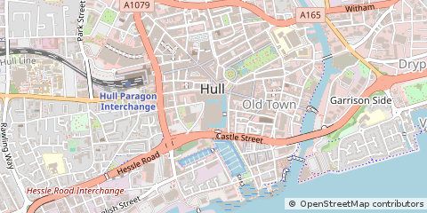 Map of Hull
