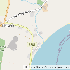 Map of Kingarth, Isle of Bute