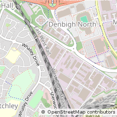 Map of Milton Keynes