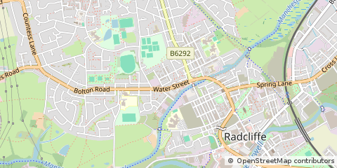 Map of Manchester