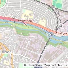 Map of Hilsea, Portsmouth