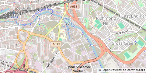 Map of Leeds