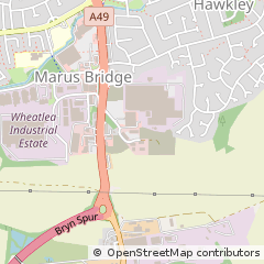 Map of Wigan