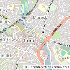 Map of Truro