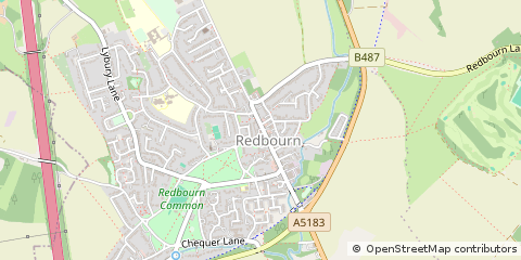 Map of ST. Albans