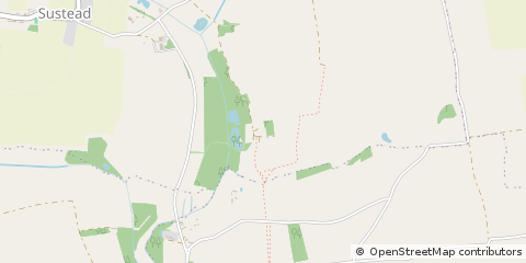 Map of Metton, Norfolk