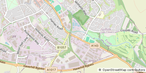 Map of Haverhill