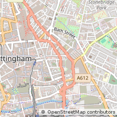 Map of Nottingham