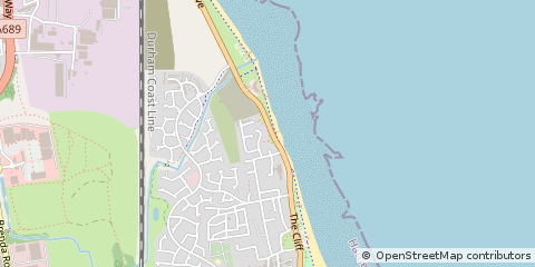 Map of Hartlepool, Cleveland