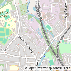 Map of Hitchin, Hertfordshire
