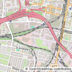 Map of Glasgow