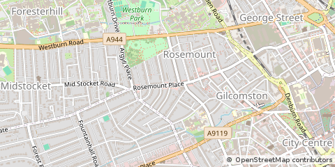 Map of Aberdeen