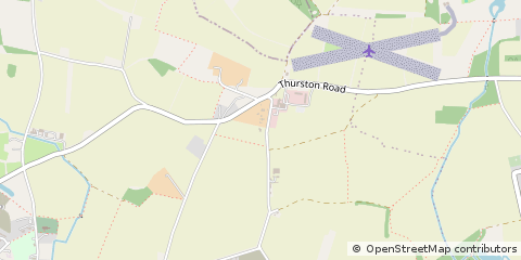 Map of Bury ST. Edmunds, Suffolk