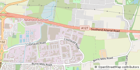 Map of Basildon
