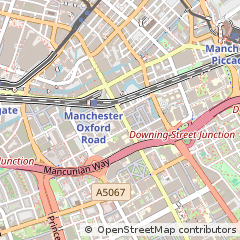 Map of Manchester