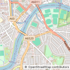Map of Nottingham, Nottinghamshire