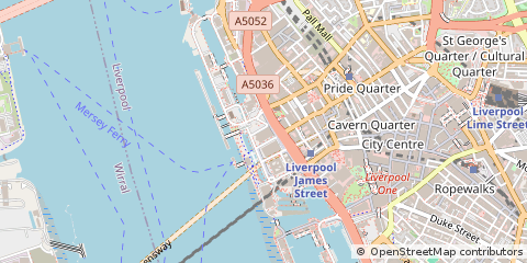 Map of Liverpool