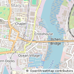Map of Southampton