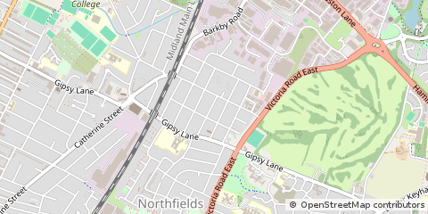 Map of Leicester