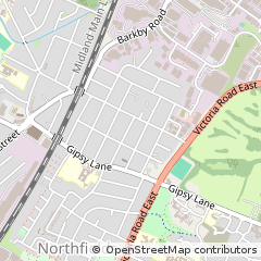 Map of Leicester