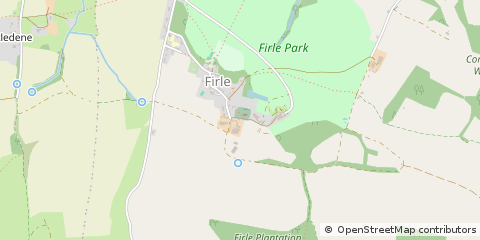 Map of Lewes, East Sussex