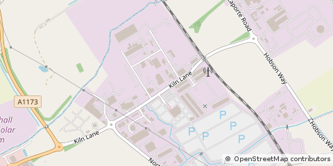 Map of Stallingboroug, Immingham, North East Lincs