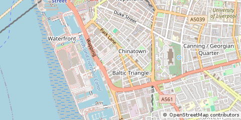 Map of Liverpool