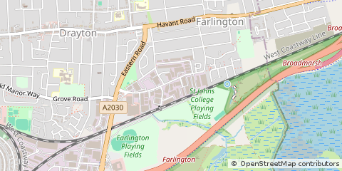 Map of Portsmouth, Hampshire