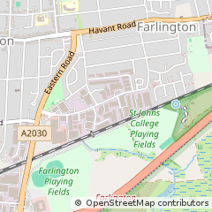 Map of Portsmouth, Hampshire