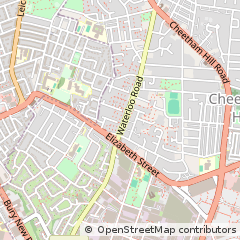 Map of Manchester, Lancashire